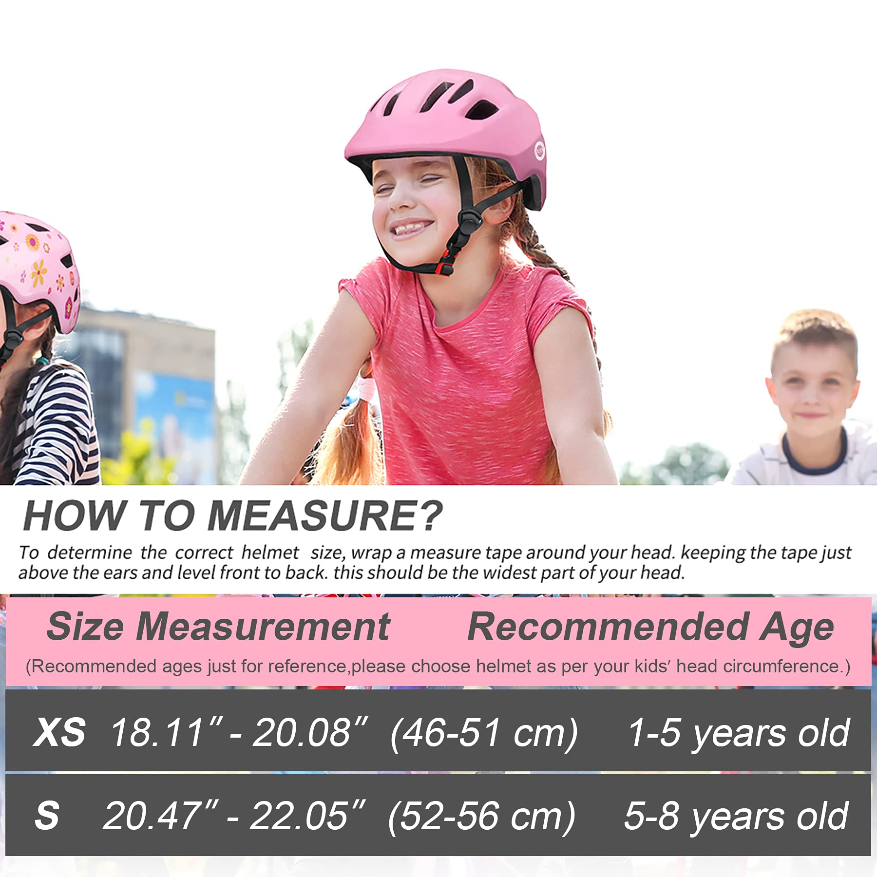 XJD Toddler Helmet Kids Bike Helmet for Infant/Baby Multi-Sport Adjustable Skateboard for Kids Boys Girls Lightweight for Age 1