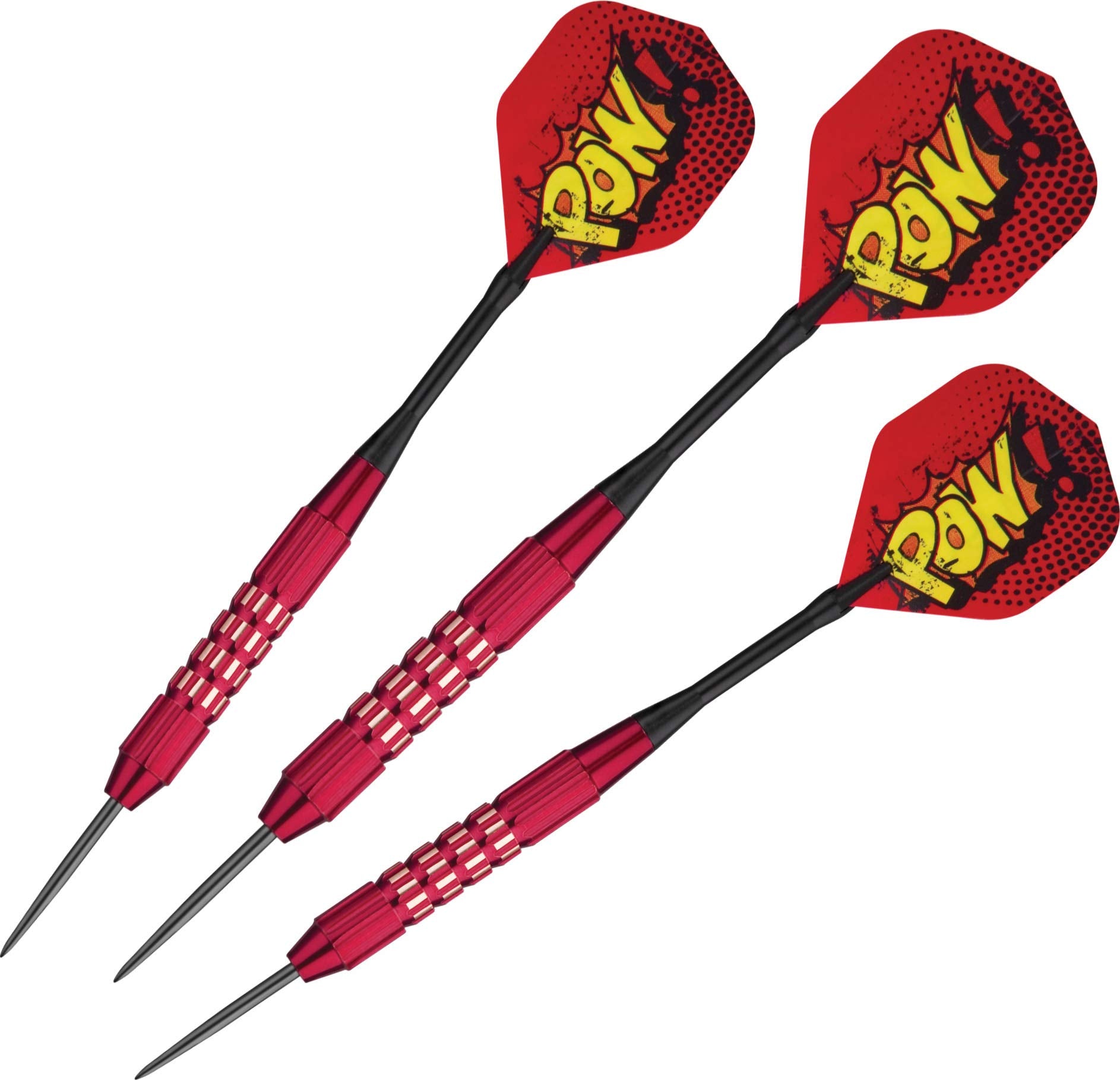 Viper Comix Steel Tip Darts: Pow (Red), 22 Grams
