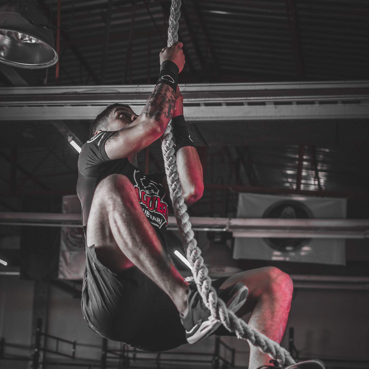 Perantlb Outdoor Climbing Rope For Fitness And Strength Training, Workout Gym Climbing Rope, 15 In Diameter, Length Available: 1