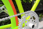Zonkie Single-Speed Bicycle Chain 1/2 X 1/8 Inch 116 Links (White, 1/2'' 1/8'' 116 Links)