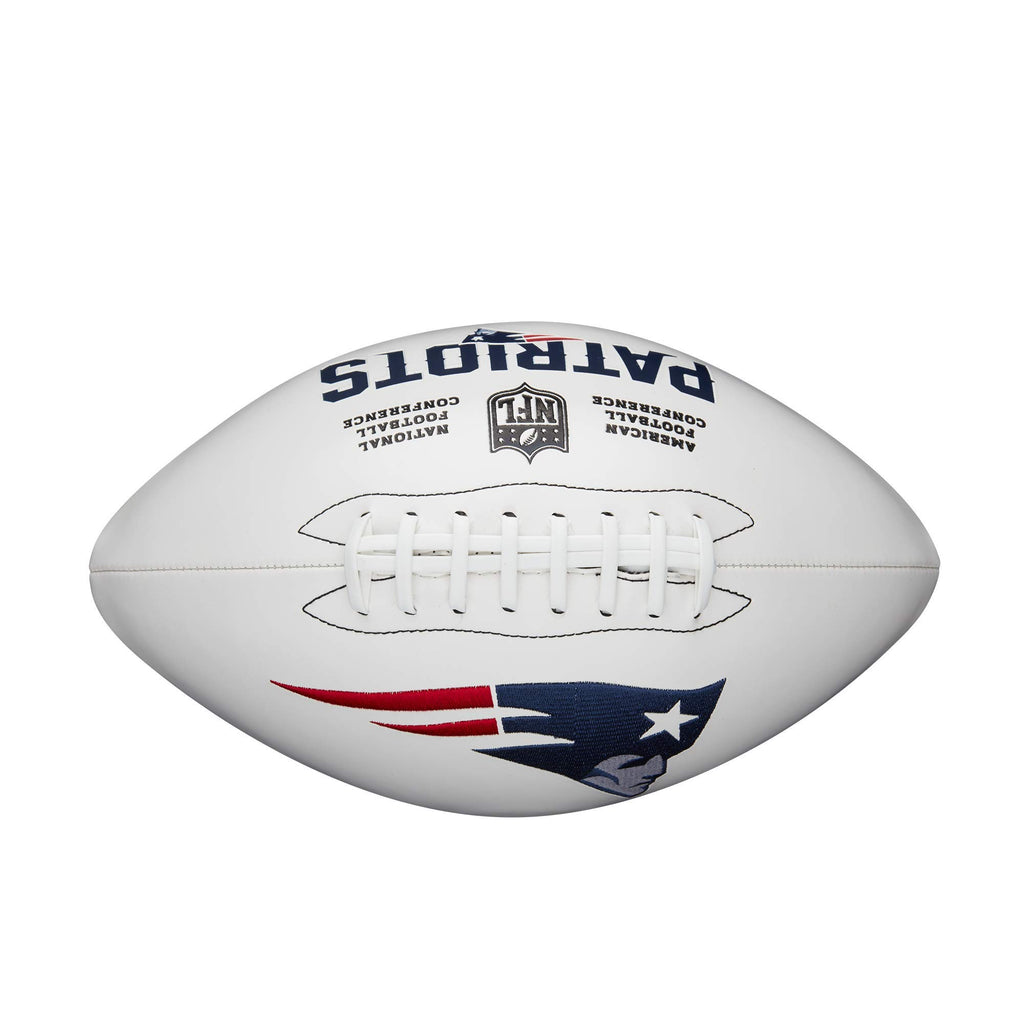 Wilson Nfl Live Team Autograph Football-New England, New England Patriots