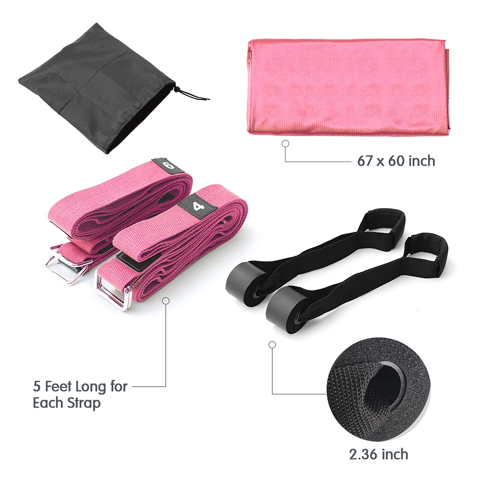 Yoga Stretching Strap, Leg Stretcher Backbend Assist Trainer Enhance Body Flexibility Stretch Out Strap With Aerial Yoga Swing G