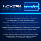 Hover-1 Ultra Electric Self Balancing Scooter - 9  MPH Top Speed, 9  Mile Range, 400  W Motor, Long-Lasting Li-Ion Battery, Ride