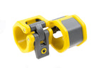 Lock-Jaw Hex 50Mm / 2'' Olympic Barbell Collar - Quick Release Barbell Clamp (Yellow)