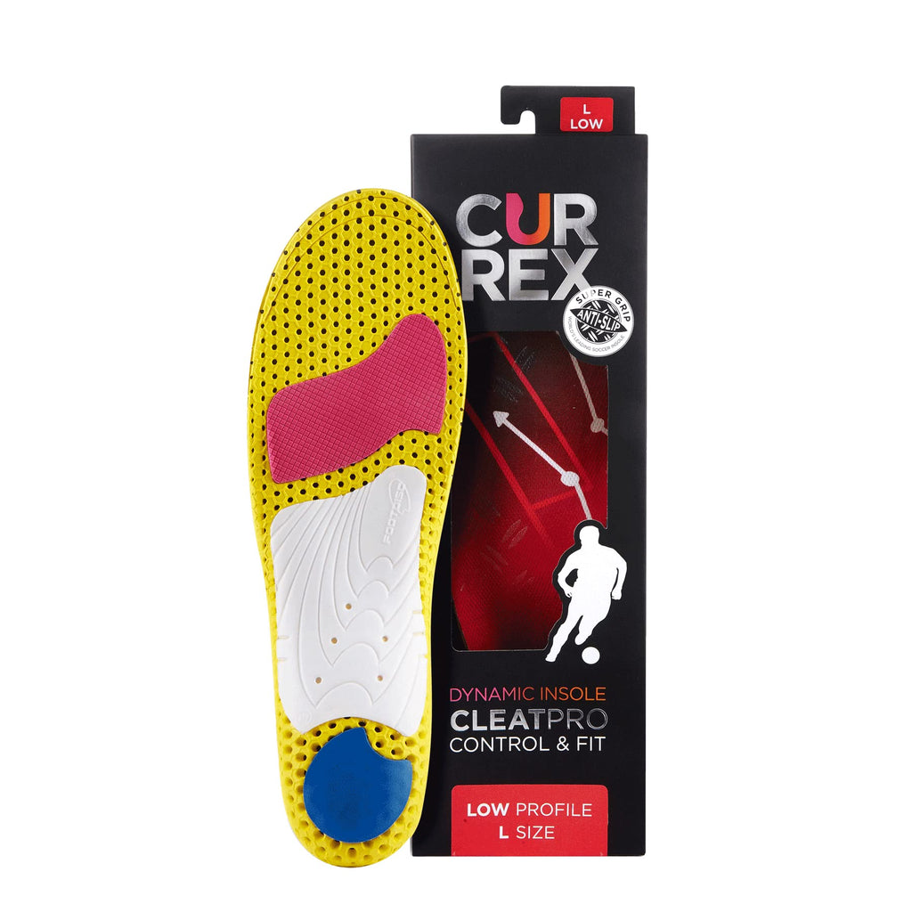 Currex Cleatpro Insole  Men, Women  Youth Dynamic Support Insole  Worldas Leading Replacement Insole For Soccer, Baseball, Footb