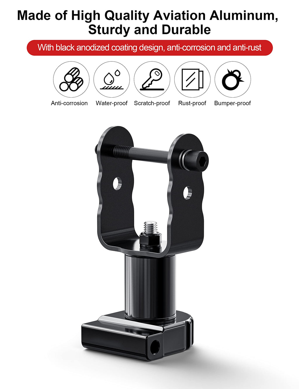 Coolwufan 360 Degree Screen Swivel Mount For Peloton Bike, Upgraded Screen Swivel For Peloton, Accessory To Turn For Peloton Bik