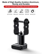 Coolwufan 360 Degree Screen Swivel Mount For Peloton Bike, Upgraded Screen Swivel For Peloton, Accessory To Turn For Peloton Bik