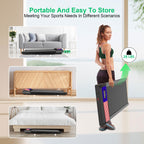 Cyclerade Walking Pad Treadmill With Incline, Under Desk Treadmill, Low Noise, 2.5 Hp With Maximum Capacity Of 265 Lbs App & Rem