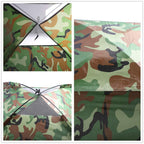 Hobbn Camouflage Camping Dome Tent For 3-4 Person, Waterproof Fabric Backpacking Tents Family Camping Tents For Hiking, Travel,