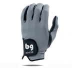 Bg Bender Golf Glove  Wear On Left  (Gray, Mens Xl)