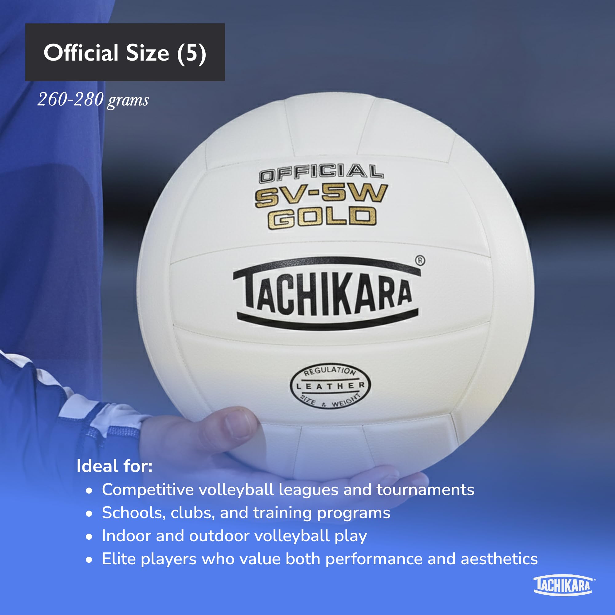 Tachikara Sv-5W  Gold Volleyball