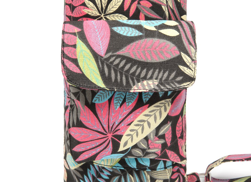 Elenture Yoga Mat Bag For Women - Full-Zip Yoga Mat Carrier With Pockets & Adjustable Strap - Fits 1/4'' To 1/3'' Thick Exercise