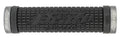 Lizard Skins Peaty Lock On Grips - Black W/Graphite Clamp, 1 Pair