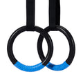 Zelus Gymnastic Rings, Exercise Olympic Rings With Adjustable Straps, Steel Buckles, Perfect For Workout, Strength Training, Pul