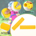 Coolrunner Bike Handlebar Grips, Bicycle Grips For Kids Girls Boys, Non-Slip Rubber Mushroom Grips For Scooter Cruiser Seadoo Tr