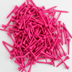 Mykuja Pink Bamboo Golf Tees 2 1/8 Inch Pack Of 100Pink Golf Teeswomen Pink Golf Bamboo Tees(54Mm Pink)