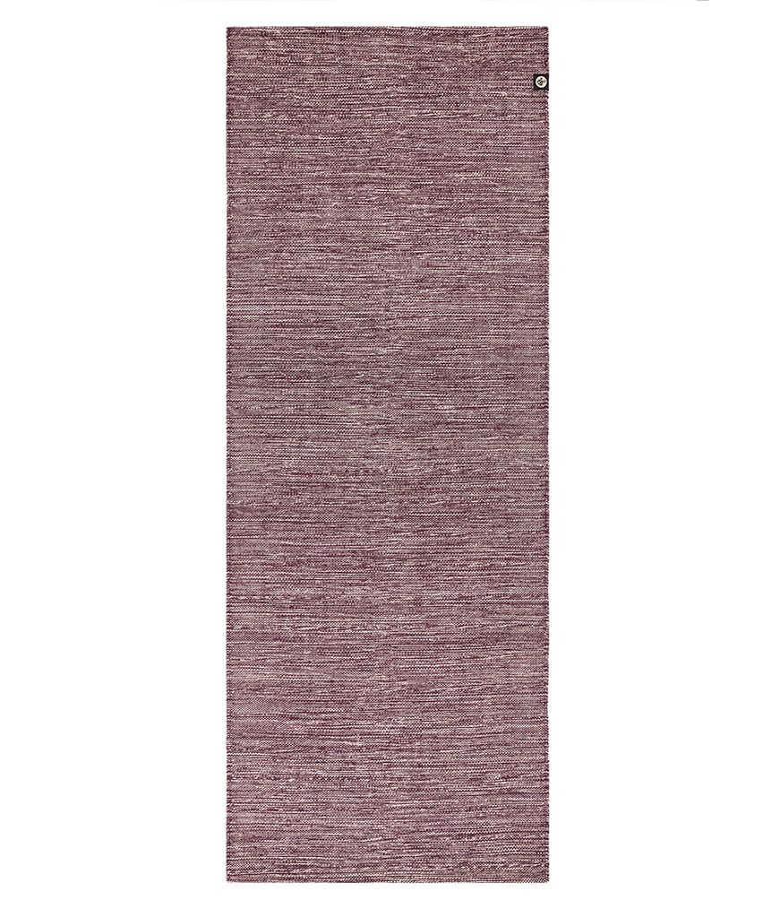 Manduka Shala Yoga Rug 71 - Outdoor Yoga & Meditation | Foldable & Machine Washable | Natural Cotton | Handmade | 71 x 26 inches