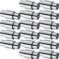 Mudder 16 Pieces Skates Spacers Inline Bearing Axle Aluminum Speed Spacer for 6mm Axles Roller