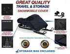 Sbu 300D Snowmobile Travel And Storage Cover Compatible For 2004-2007 Arctic Cat T660 T 660 Turbo Touring Sleds. Slush And Mud P