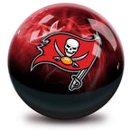 Tampa Bay Buccaneers Nfl On Fire Bowling Ball 14Lbs
