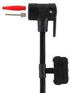 Schwinn Air Base Foot Pump, Air-Zoned Pressure Gauge, High Pressure Foot Pump, Dual Head Nozzle Fits Both Schrader And Presta, U