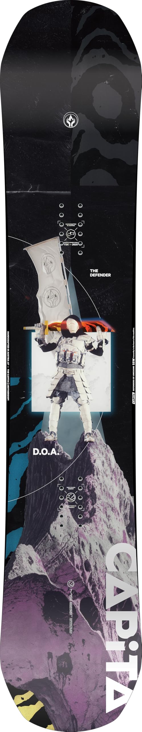 CAPiTA D.O.A. Mens Resort Snowboard (2026, 155cm Wide)