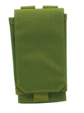 Clakit Smartphone Strap Pack - Backpack Shoulder Strap Pocket (Olive) - Backpack Attachment For Hikers, Travelers, Students, And