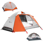 Moon Lence Professional Camping Tent 2 Person Tent Backpacking Tent, Water & Wind Proof Ultralight Equipment For Mountaineering