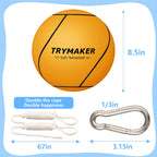 Trymaker Tetherball, Tether Balls And Rope Set For Kids,Replacement Tetherball For Adults Backyard Outdoors