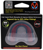 Oral Mart Youth Mouth Guard (2024 Aqua/Red) For Kids - Youth Mouthguard For Karate, Flag Football, Martial Arts, Taekwondo, Boxi
