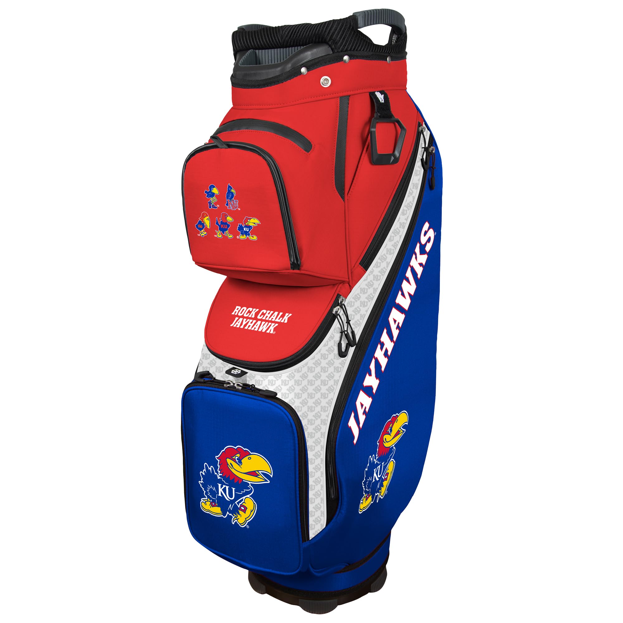 Team Effort Clubhouse Cooler Cart Bag NCAA Kansas Jayhawks