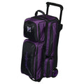 KR Konvoy Triple Roller Bowling Bag - Purple/Black