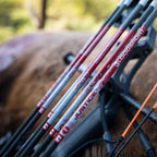 Bloodsport Justice Precise Durable Carbon Fletched Hunting Arrow For Compound Bow - 31'' Length, 204'' Small-Diameter, 001'' Str