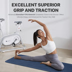Keep Non-Slip Large Yoga Mat - Extra Long And Wide Exercise & Fitness Mat( 72''L X 32''W X 7Mm Thick) With Free Carrying Strap |