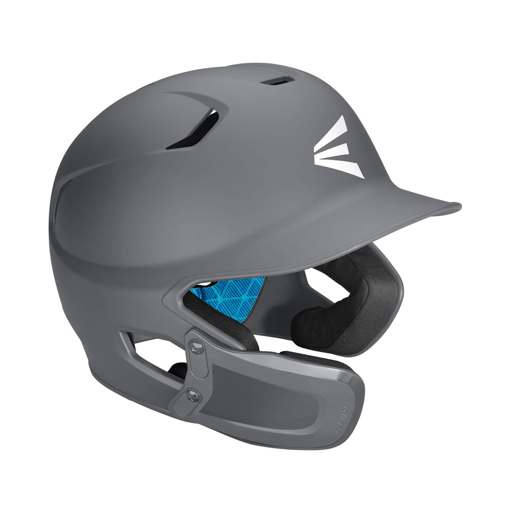 Easton Z5 2.0 Batting Helmet W/ Universal Jaw Guard, Baseball Softball, Junior, Matte Charcoal