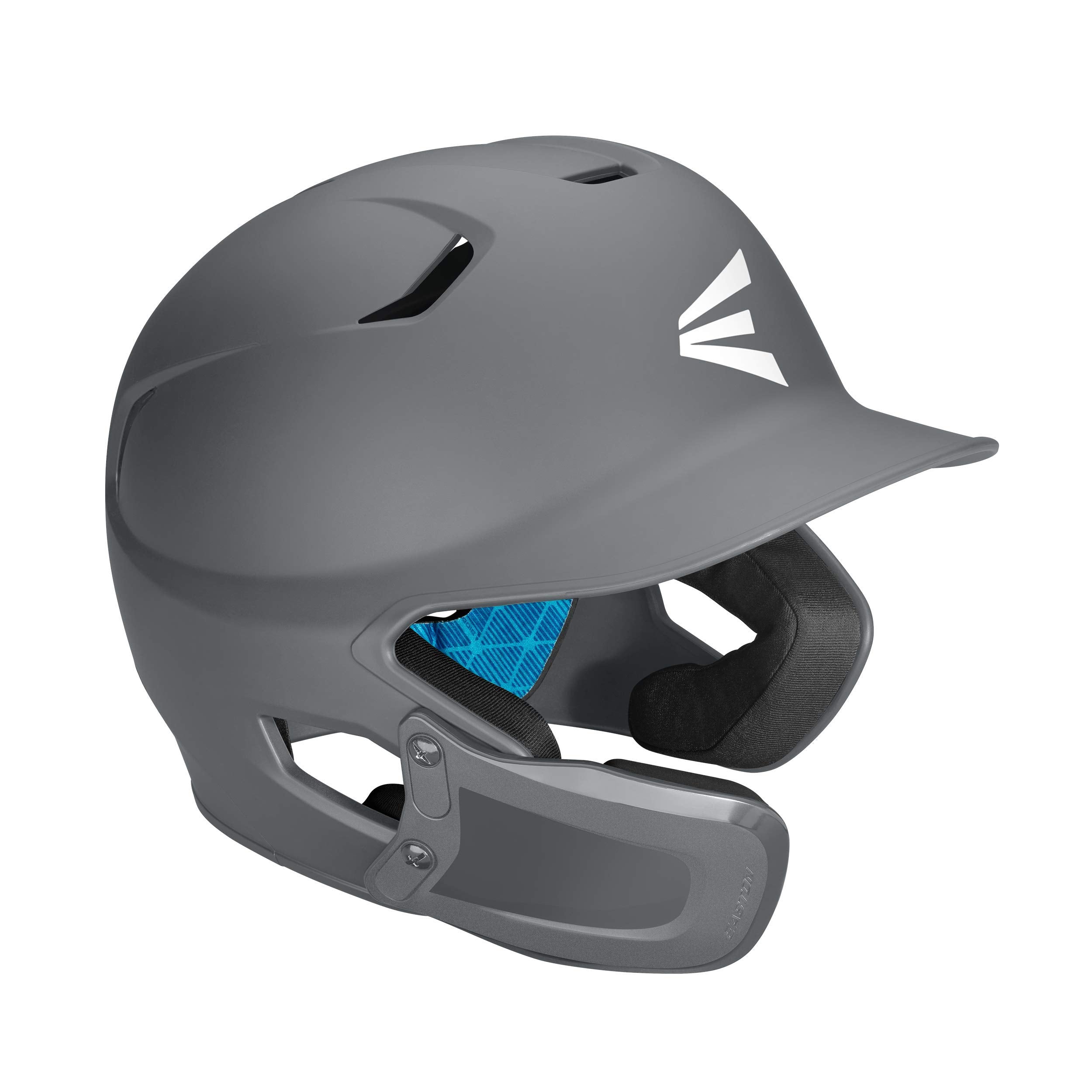 Easton Z5 2.0 Batting Helmet W/ Universal Jaw Guard, Baseball Softball, Junior, Matte Charcoal