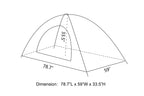 Sutekus Semi-Double Tent Camouflage Patterns Camping Tent Tent For Camping Hiking ?Outdoor Equipment?