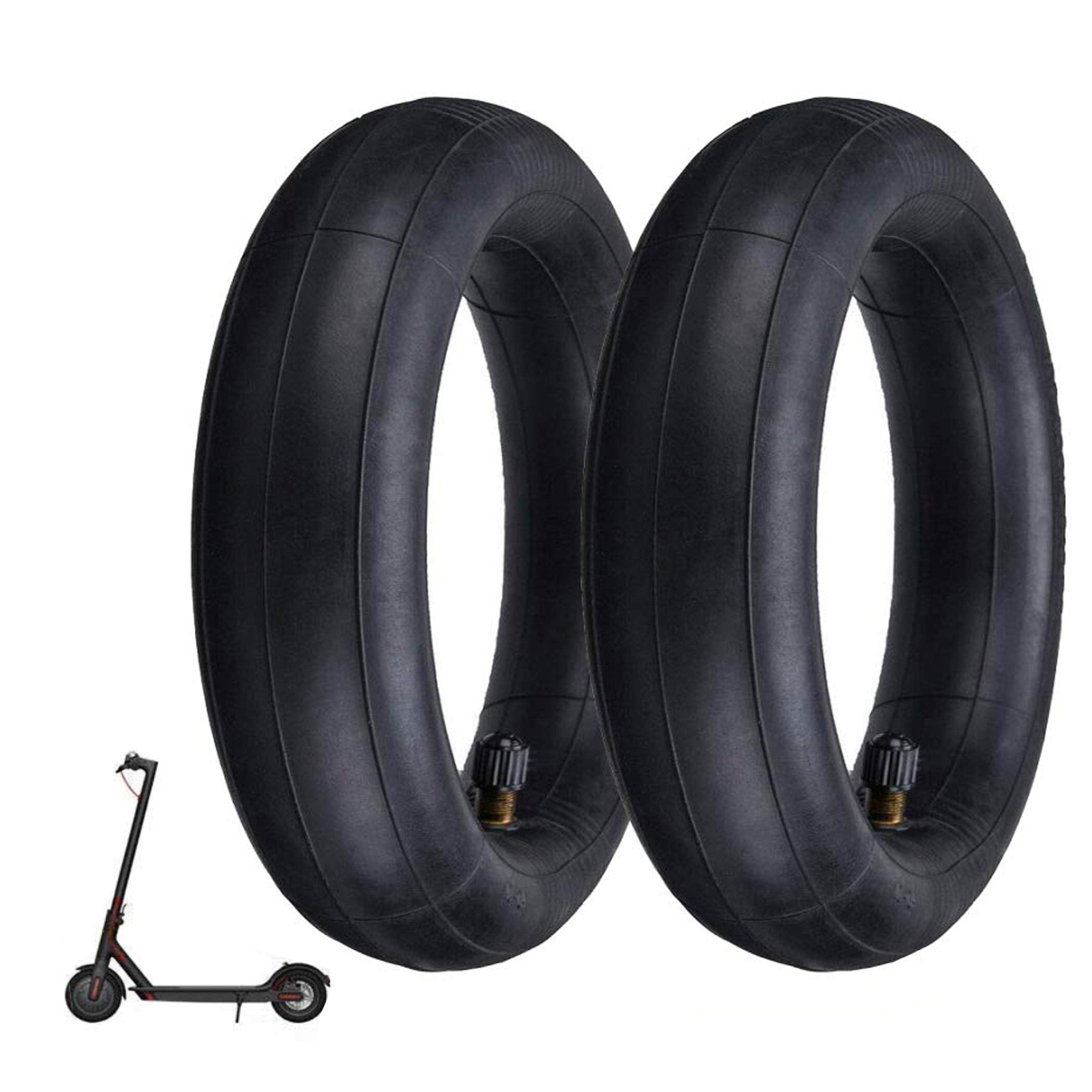 (2-Pack) Ar-Pro 8.5 Inches X 2 Inches Scooter Inner Tube Replacement - 50/75-6.1 Inner Tubes For Electric And Gas Scooters, Mini