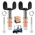 10L0L Golf Cart Front End King Pin Repair Kit for Club Car Precedent G&E 2004-up OEM# 103638601 102287201 102288201(Pack of 2)