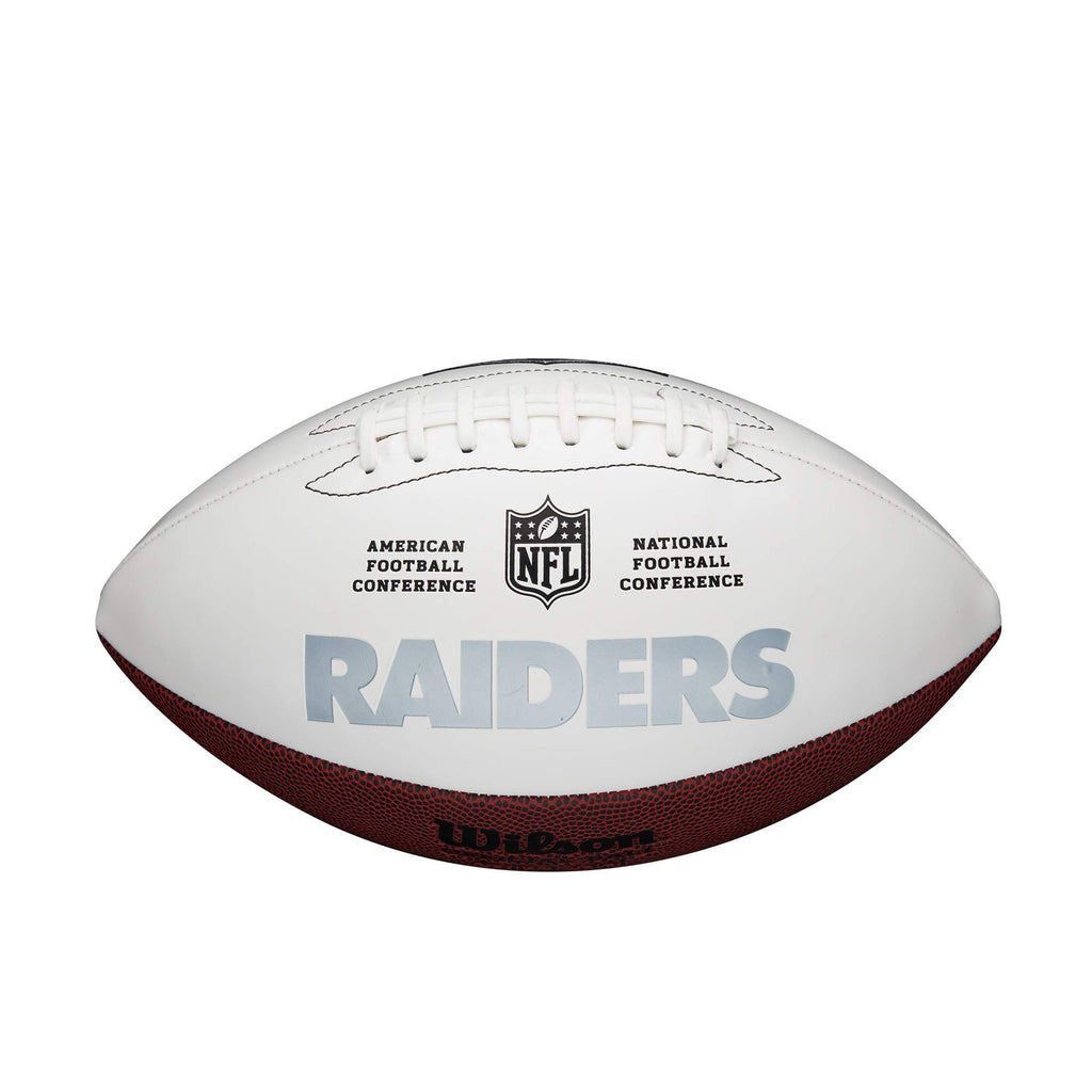 Wilson Nfl Live Signature Autograph Football - Official Size, Las Vegas Raiders