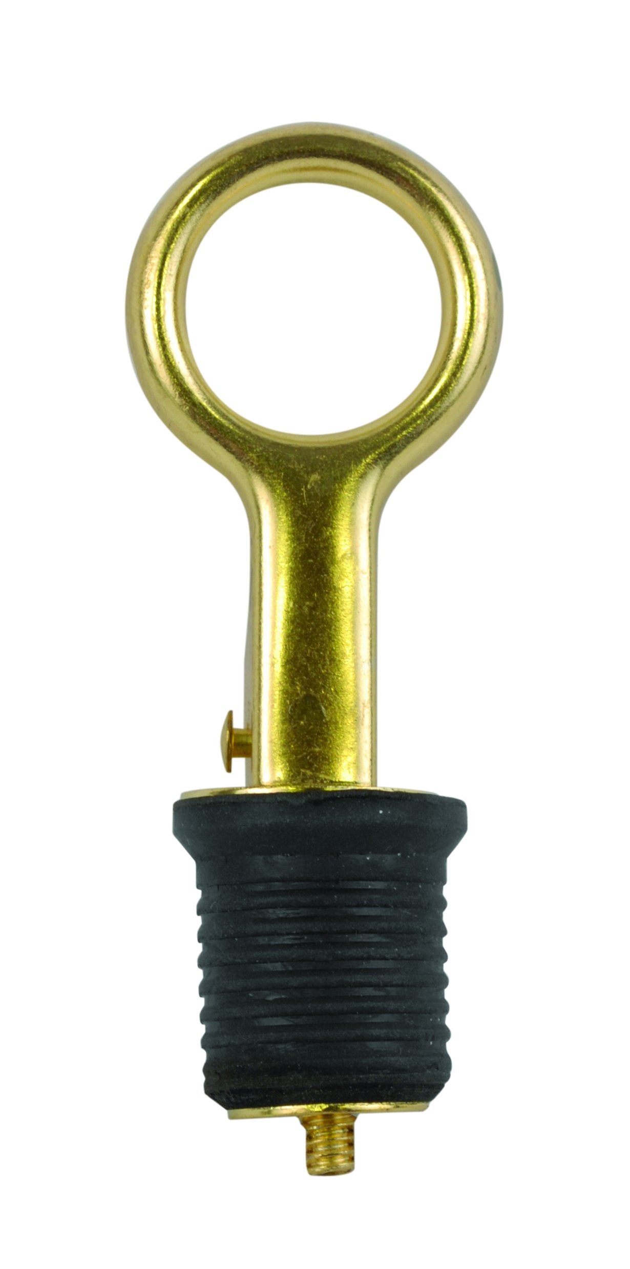 Attwood 115864 Brass Plated SnapHandle 1inch Drain Plug