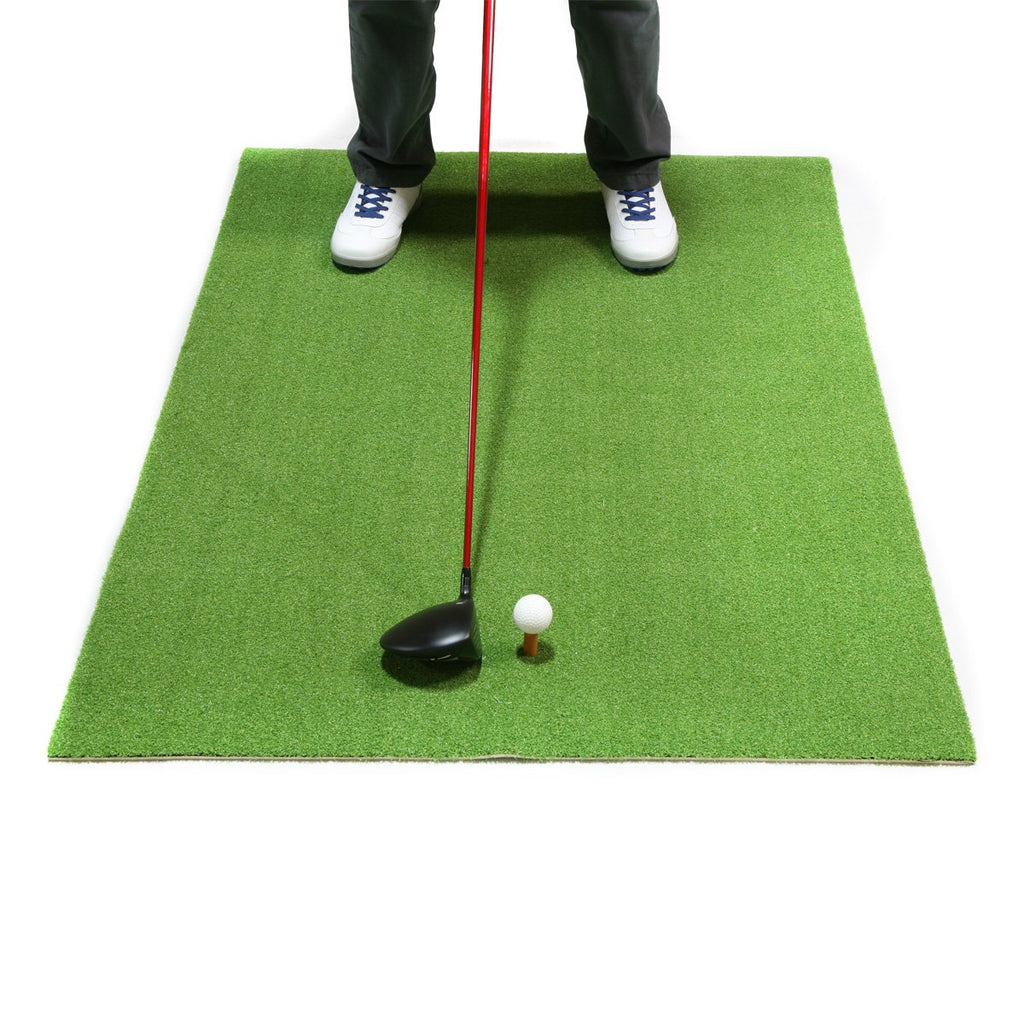 Orlimar Golf Mat, Practice Indoor Or Outdoor, 3X 5Artificial Turf Hitting Mat With Rubber Tee