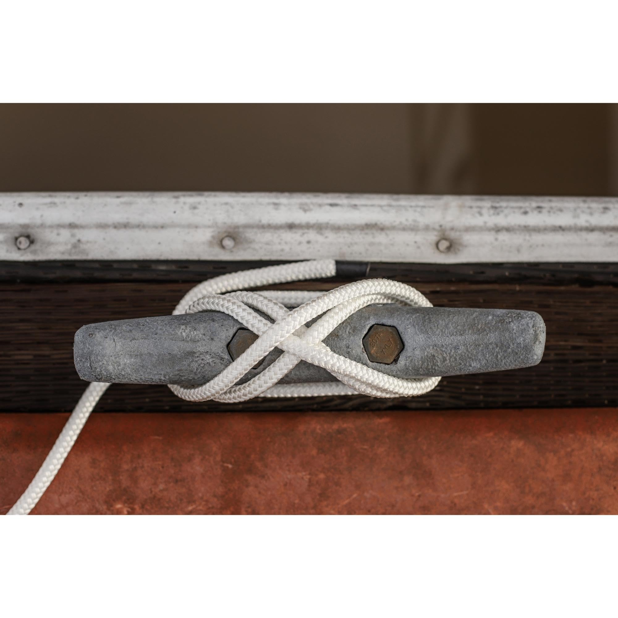 3/8In-15Ft Dblbrd Cmp Dockline Wht