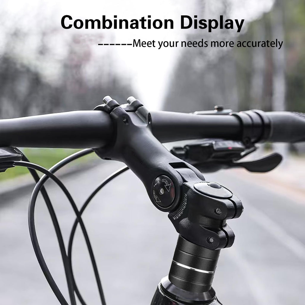 Groword Bike Stem Riser,Adjustable Mtb Stem,28.6Mm Bike Fork Aluminum Adjustable 150Mm,Bike Stem 31.8Mm,Adjustable 120 Degree 11