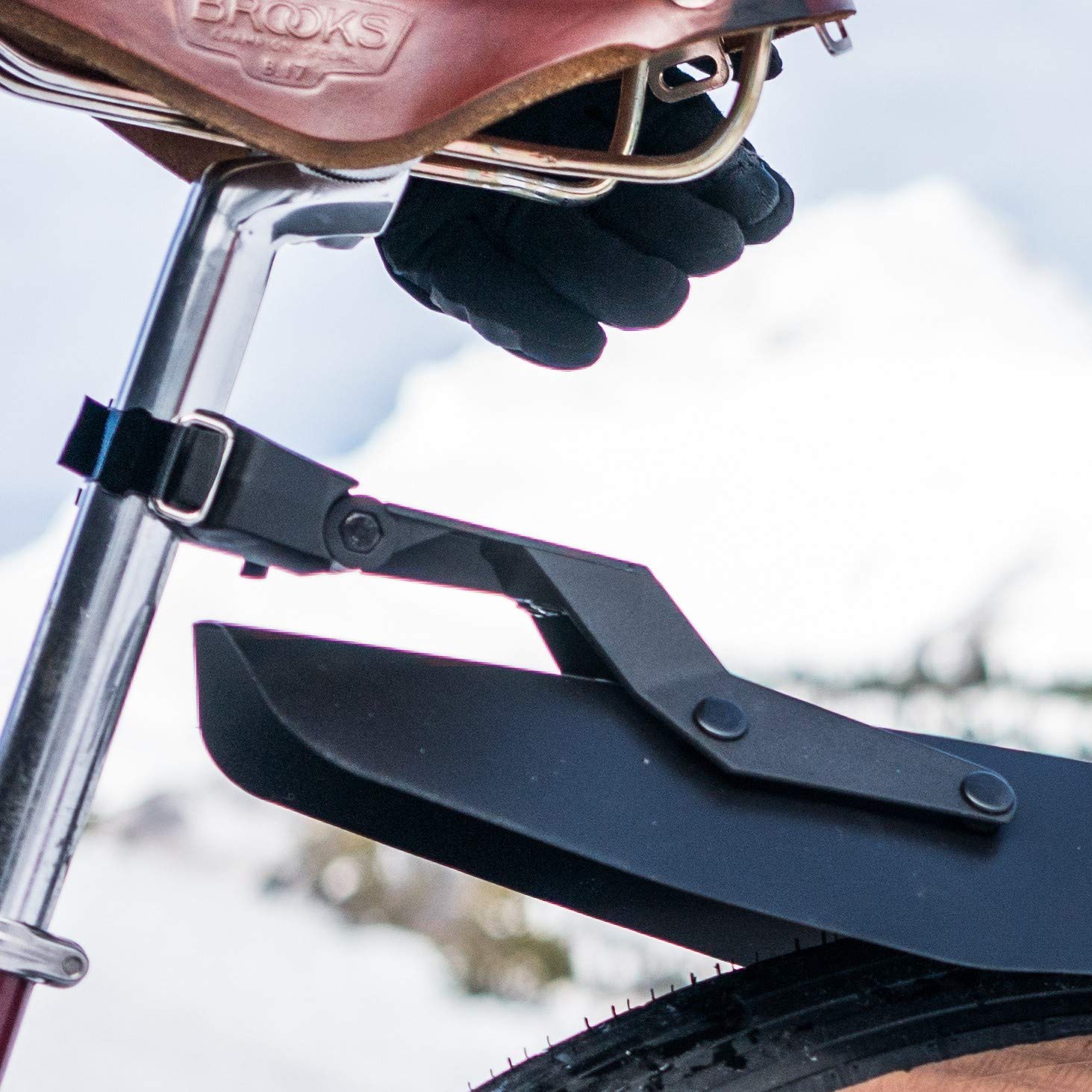 Portland Design Works  Bracket For Rear Origami And Mud Shovel Fenders