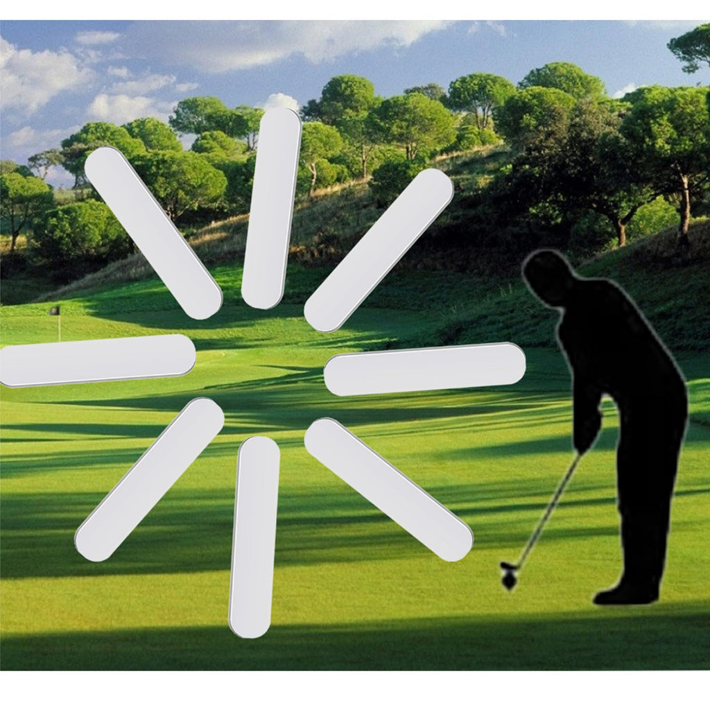Caoxiong 10 Pcs Golf Weighted Lead Tape Golf Clubs Adhesive Lead Tapefor Golf Club Iron Putter Head And Tennis Racket Adjust Wei