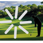 Caoxiong 10 Pcs Golf Weighted Lead Tape Golf Clubs Adhesive Lead Tapefor Golf Club Iron Putter Head And Tennis Racket Adjust Wei