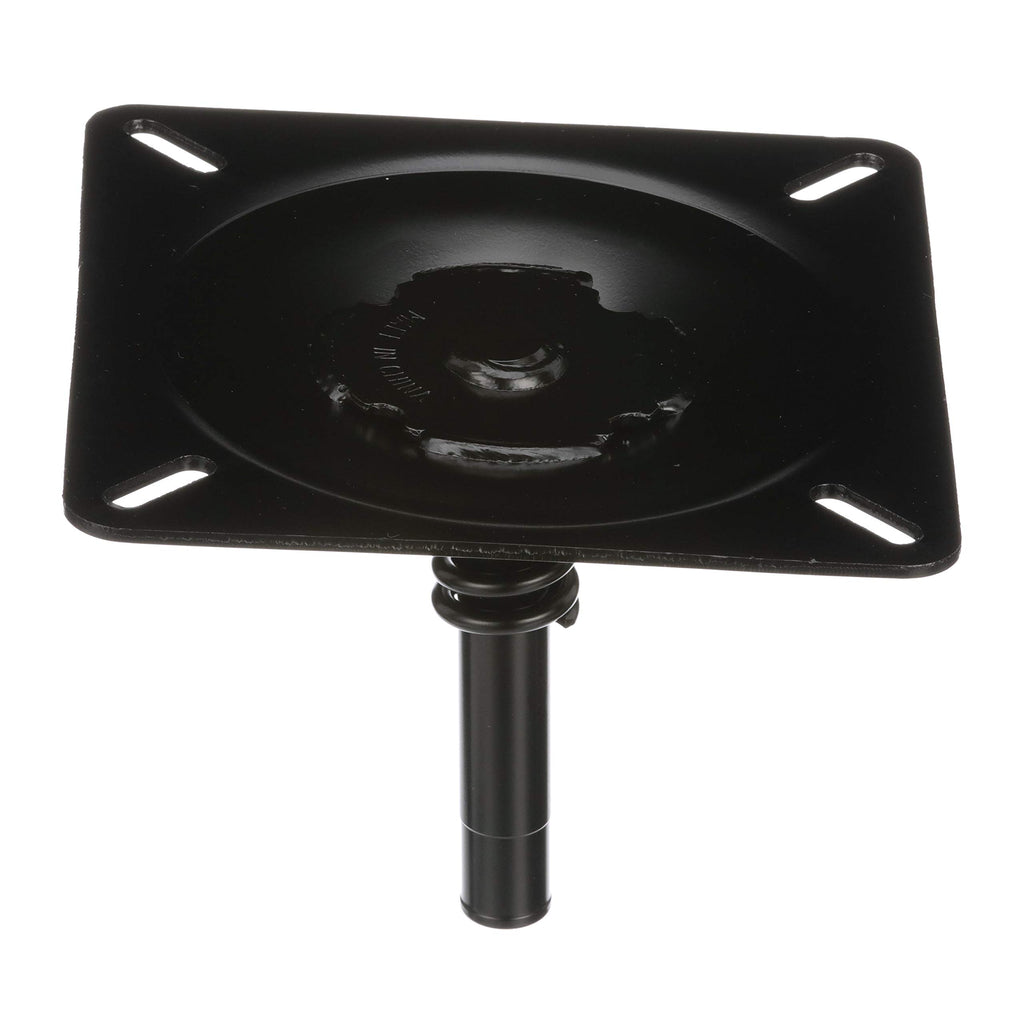 Attwood 1002 Lock'N-Pin 3/4'' Pin Seat Mount - Zinc Plated Steel, 2-3/4'' Steel Pin With Spring
