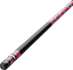 Viper By Gld Products Underground 58'' 2-Piece Billiard/Pool Cue, Sweet Candy, 18 Ounce (50-0654-18)