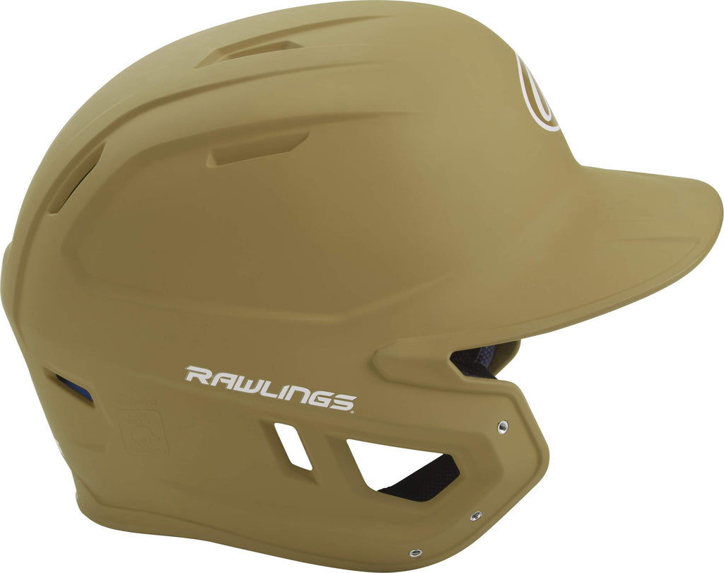 Rawlings | Mach Batting Helmet | Matte Vegas Gold | Junior (6 3/8'' - 7 1/8'')